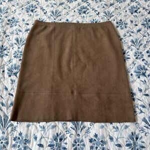Karen Kane Classic Brown Pencil Skirt